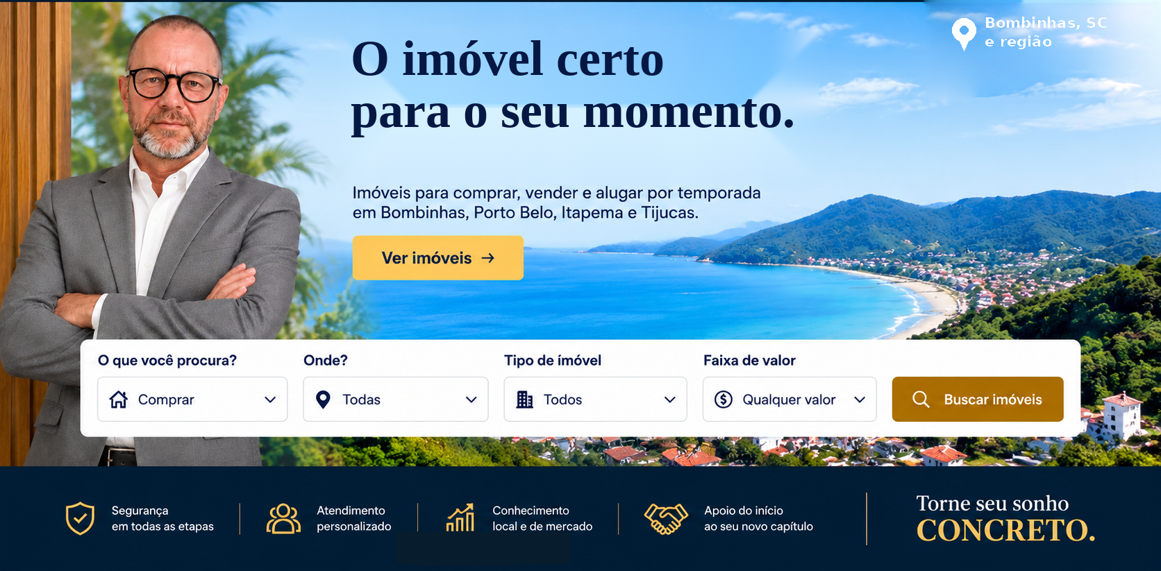 CLB — Carlos Luis Batista — layout aprovado